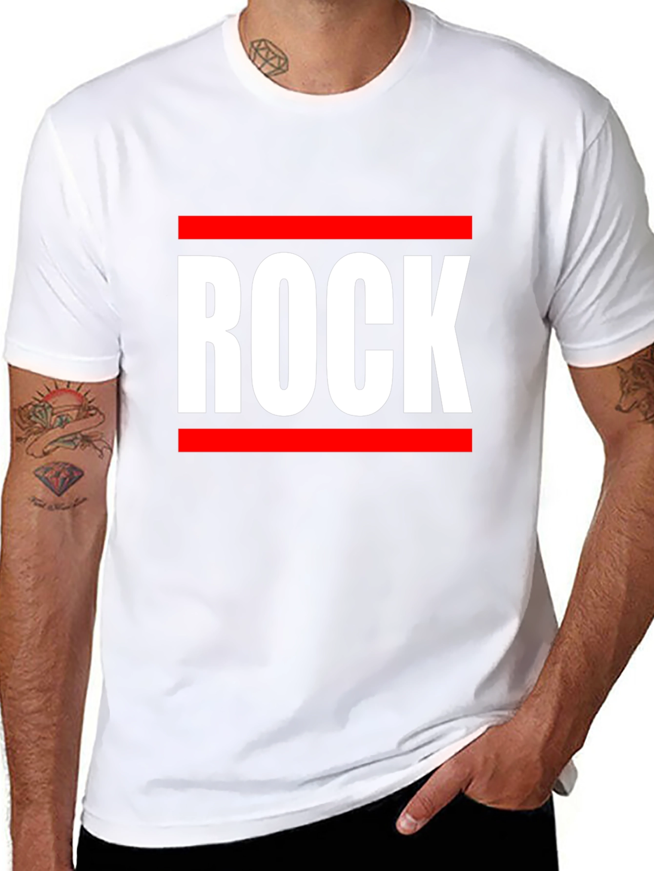 Rock Graphic Tee - Bold Statement T-Shirt