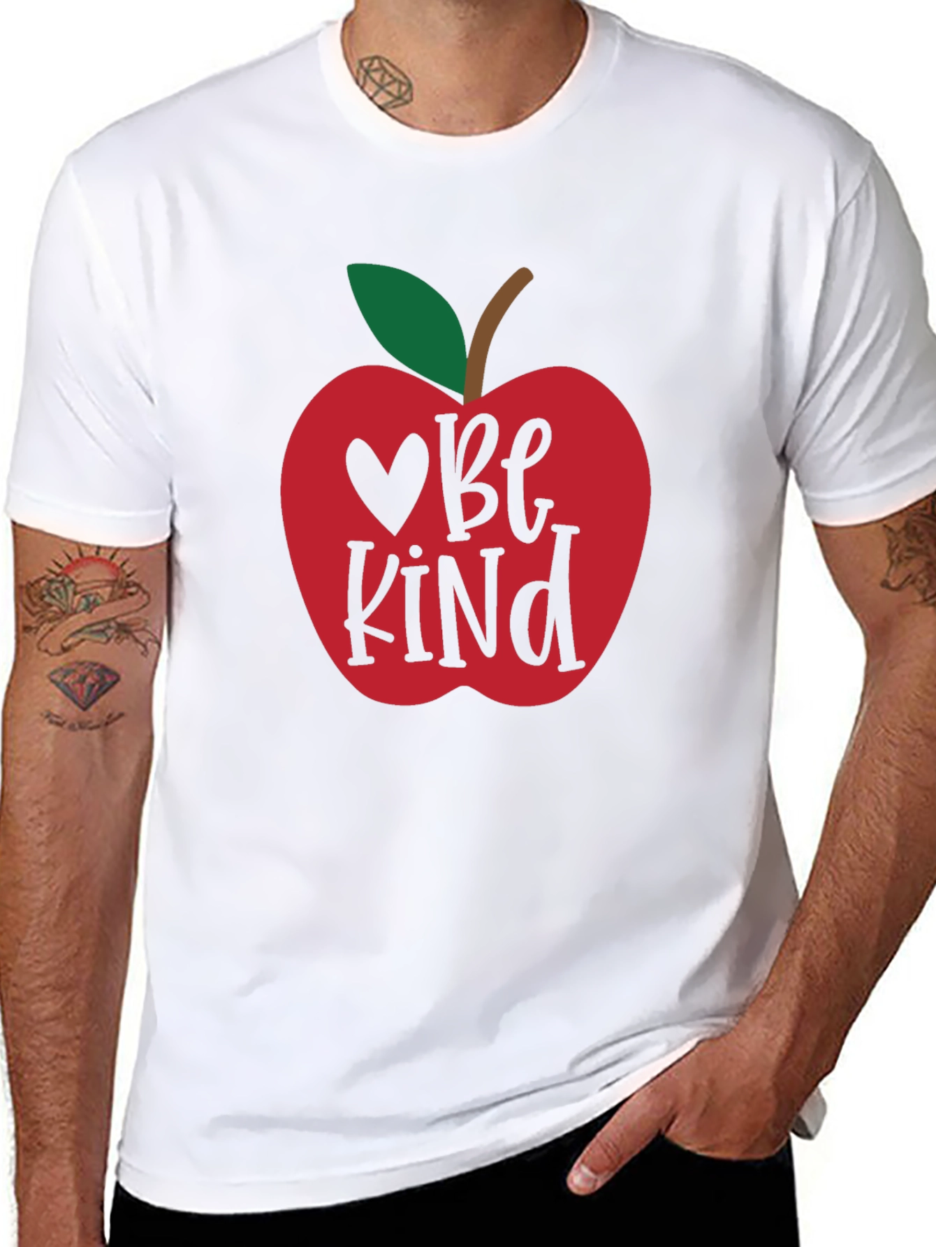 Be Kind Apple T-Shirt - Teacher Appreciation