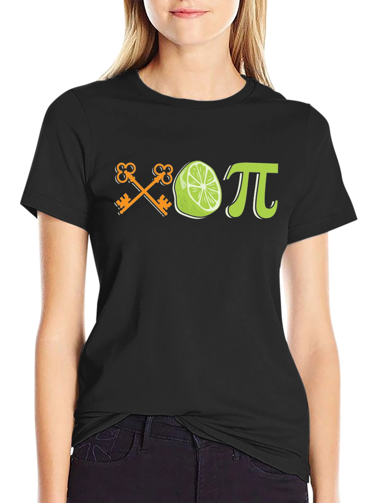 Keys Lime and Pi Graphic Tee
