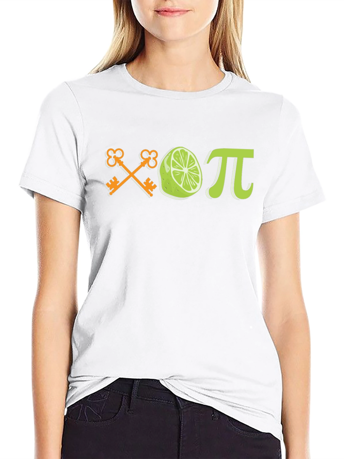 Keys Lime and Pi Graphic Tee