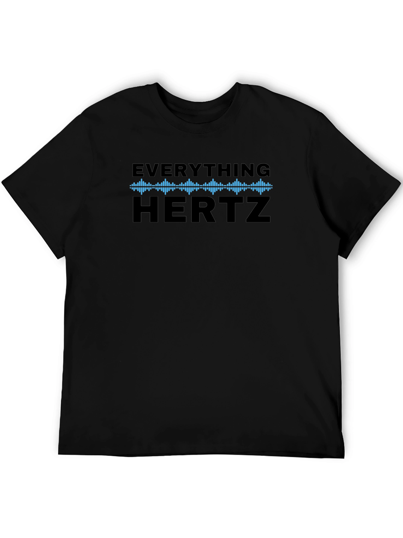 Everything Hertz Black Graphic Tee