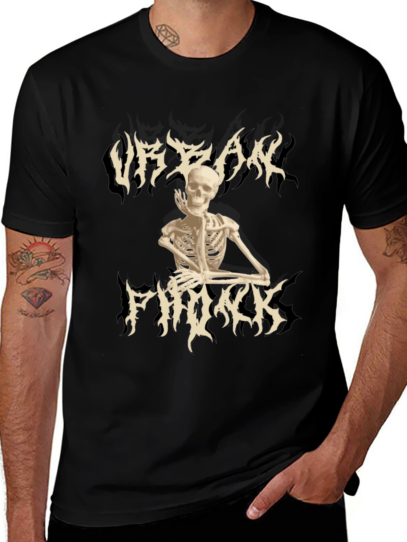 Urban Phonak T-Shirt: Skeleton Graphic