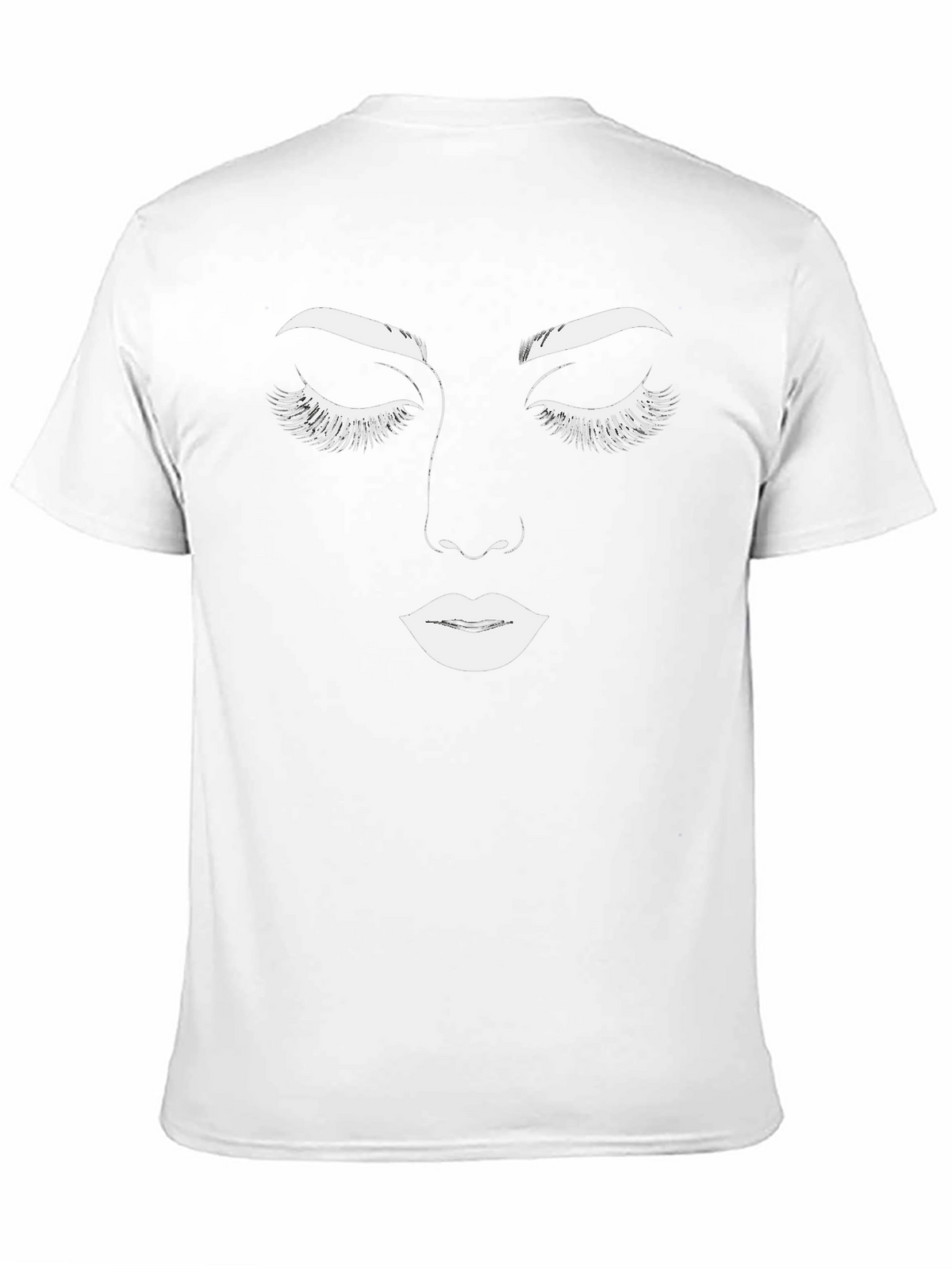 Minimalist Face Graphic Tee