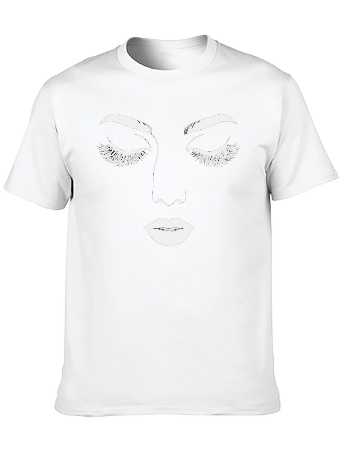 Minimalist Face Graphic Tee