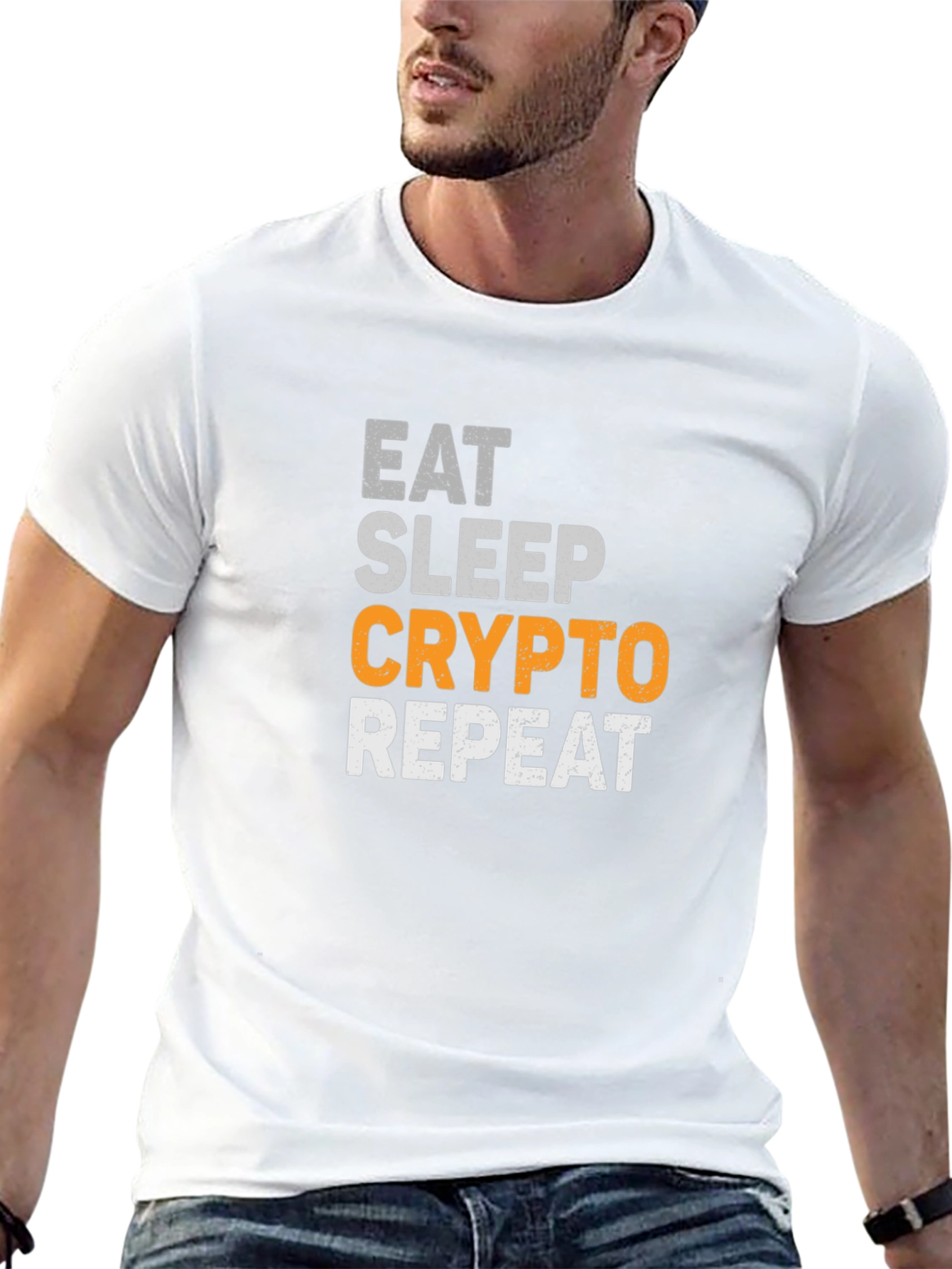 Eat Sleep Crypto Repeat T-Shirt