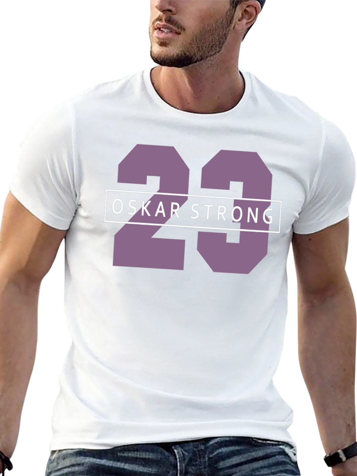 Oskar Strong 23 T-Shirt - Black