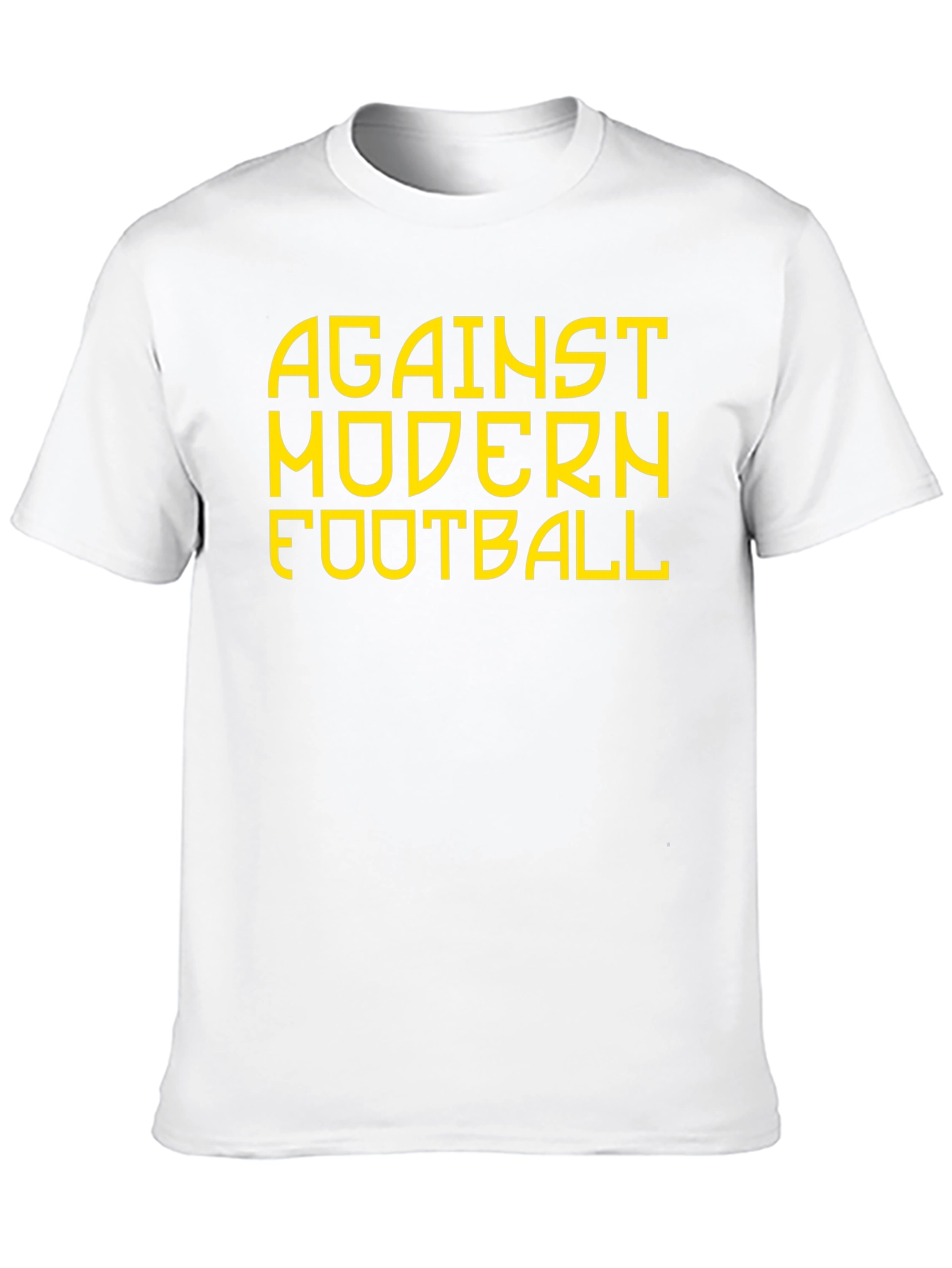 Against Modern Football Graphic Tee - Black