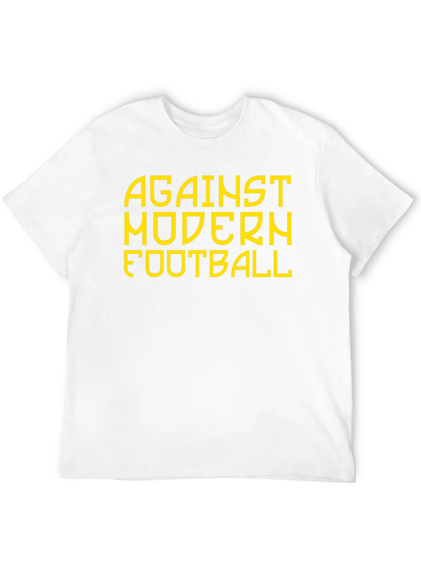 Against Modern Football Graphic Tee - Black