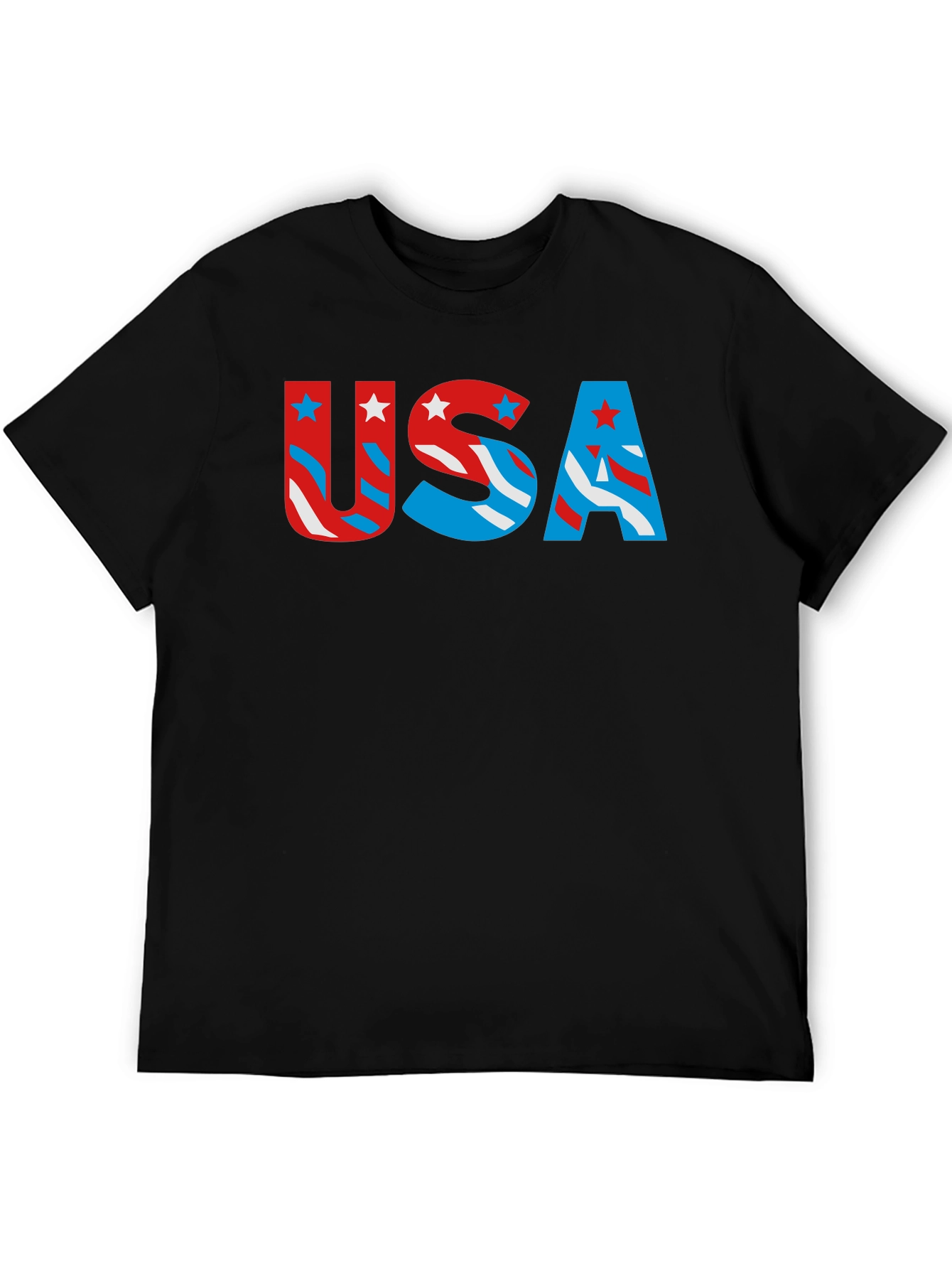 USA Patriotic T-Shirt - Stars and Stripes