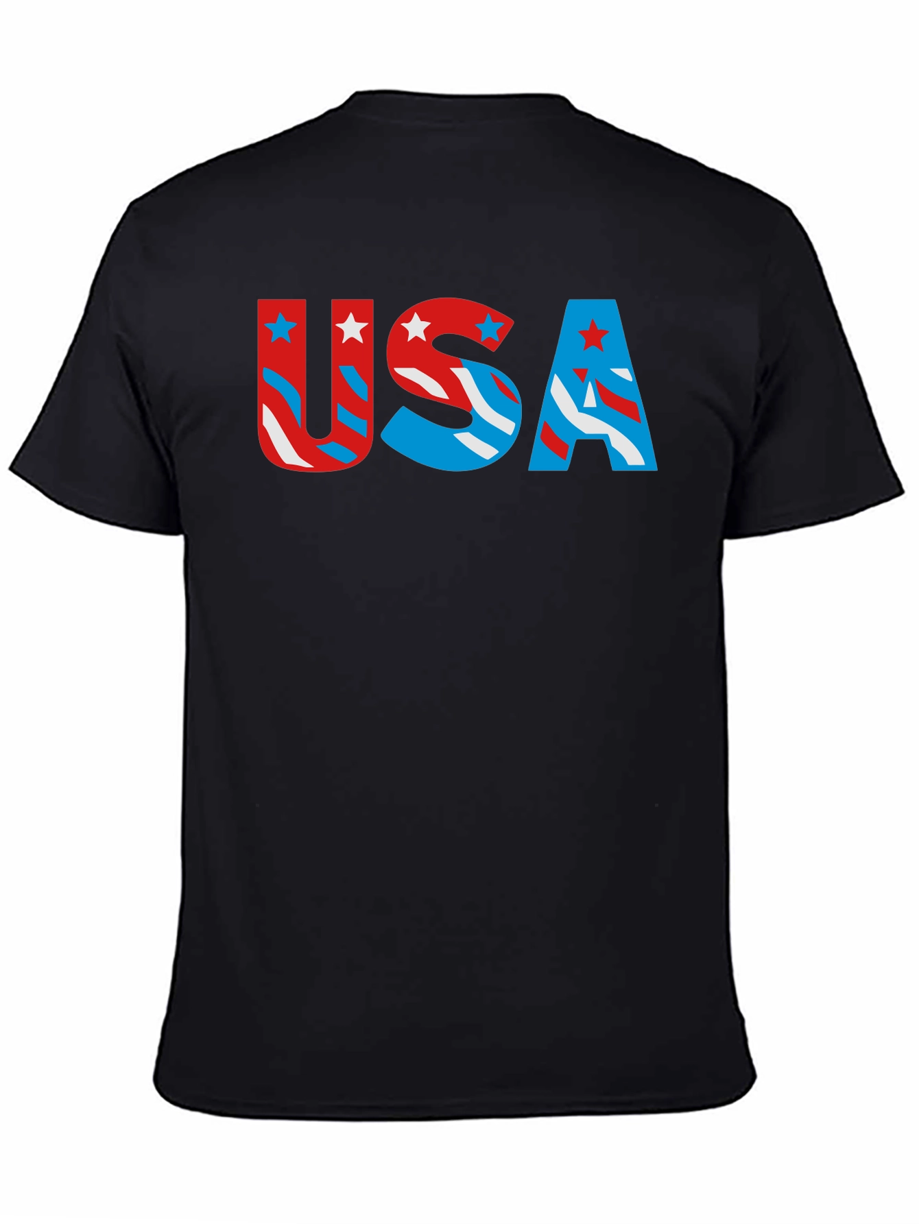 USA Patriotic T-Shirt - Stars and Stripes