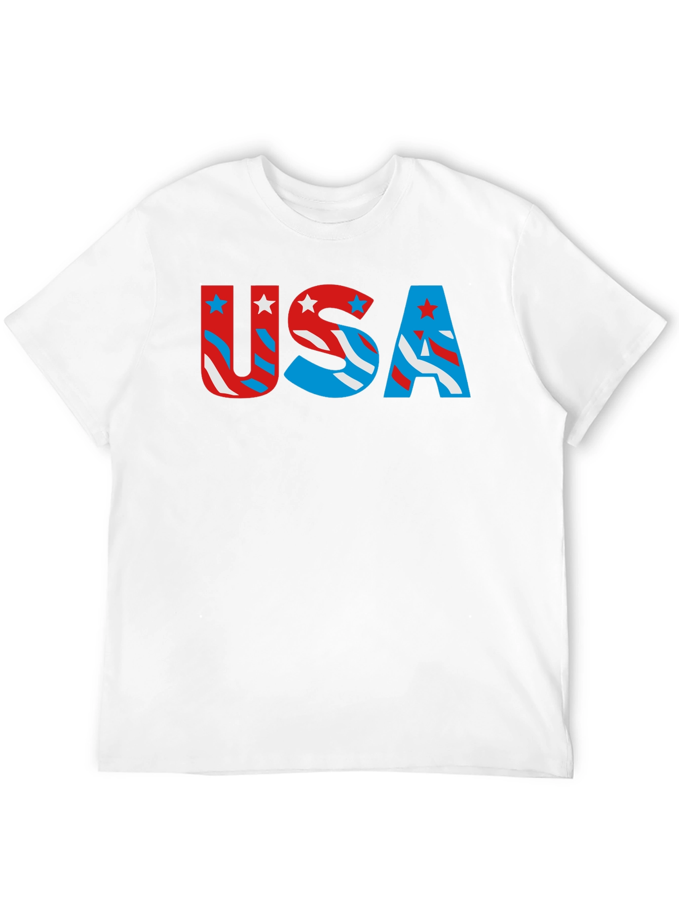USA Patriotic T-Shirt - Stars and Stripes