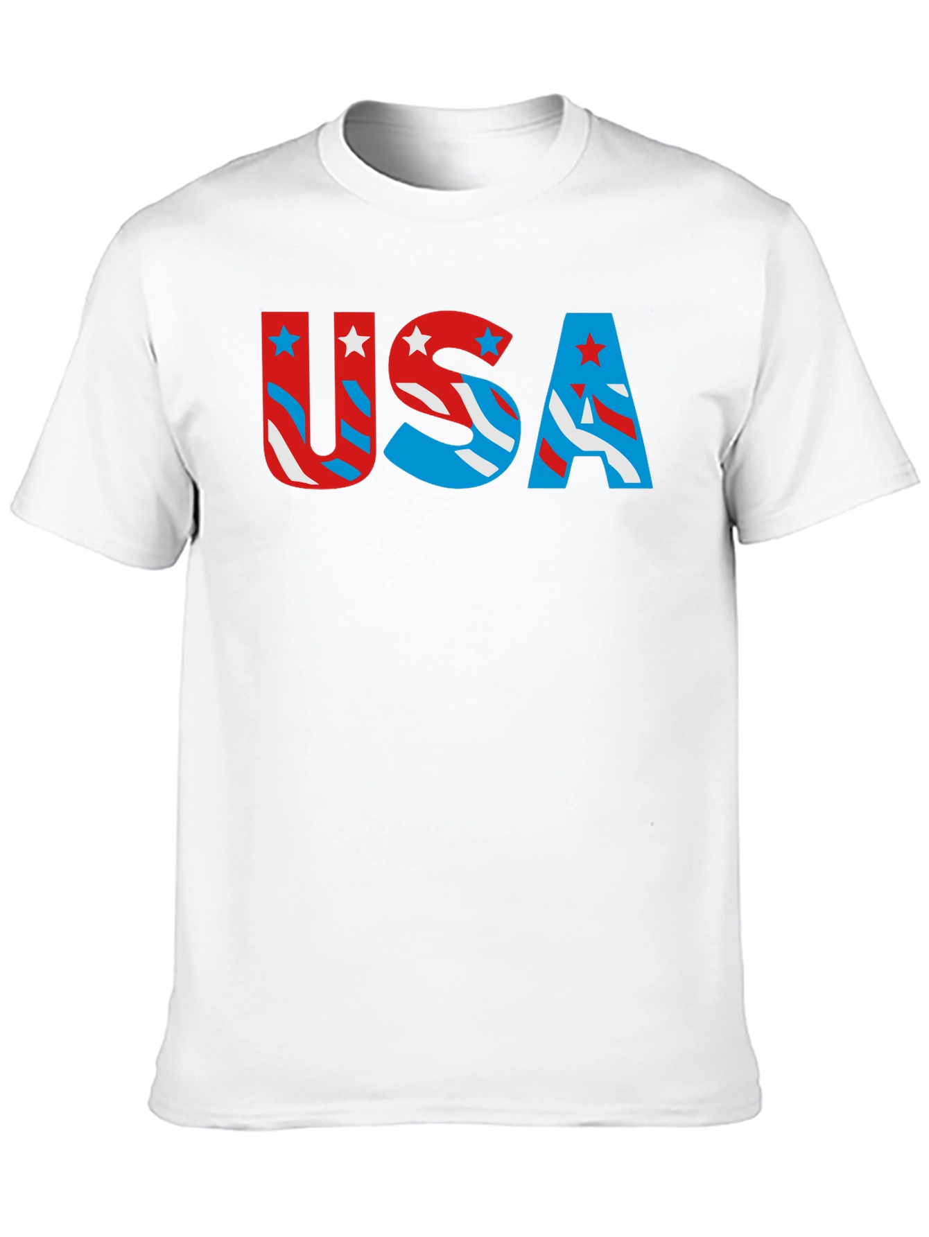 USA Patriotic T-Shirt - Stars and Stripes