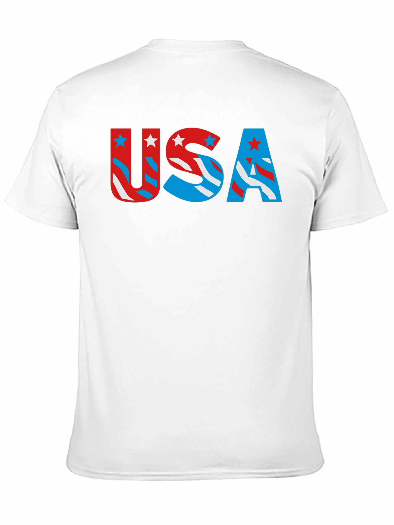 USA Patriotic T-Shirt - Stars and Stripes