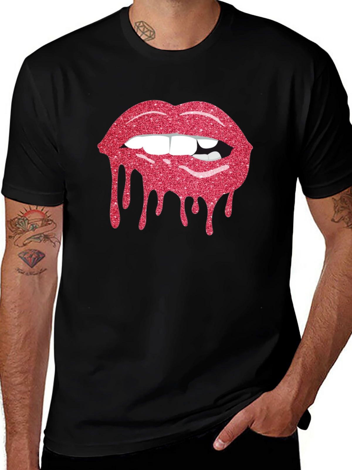 Lip Drip T-Shirt - Bold Graphic Tee