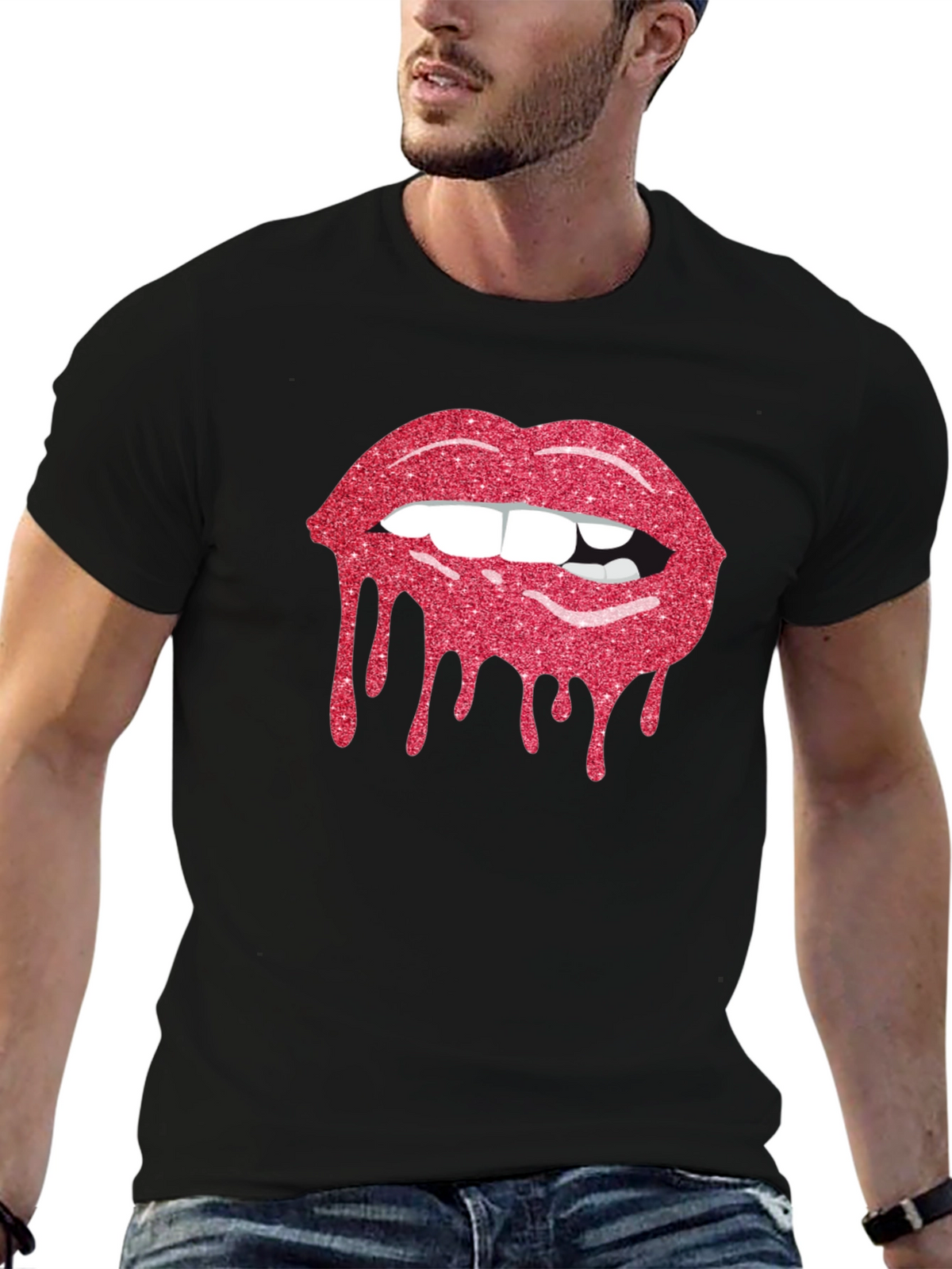 Lip Drip T-Shirt - Bold Graphic Tee