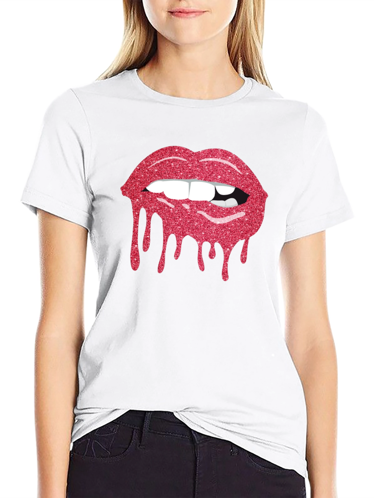 Lip Drip T-Shirt - Bold Graphic Tee