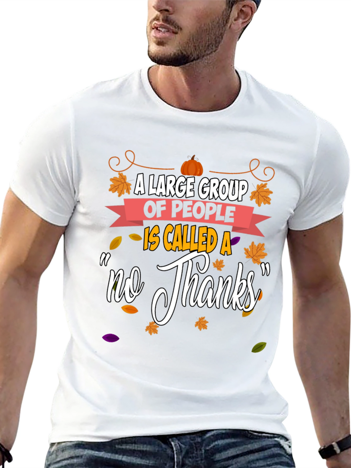 Funny Thanksgiving No Thanks T-Shirt