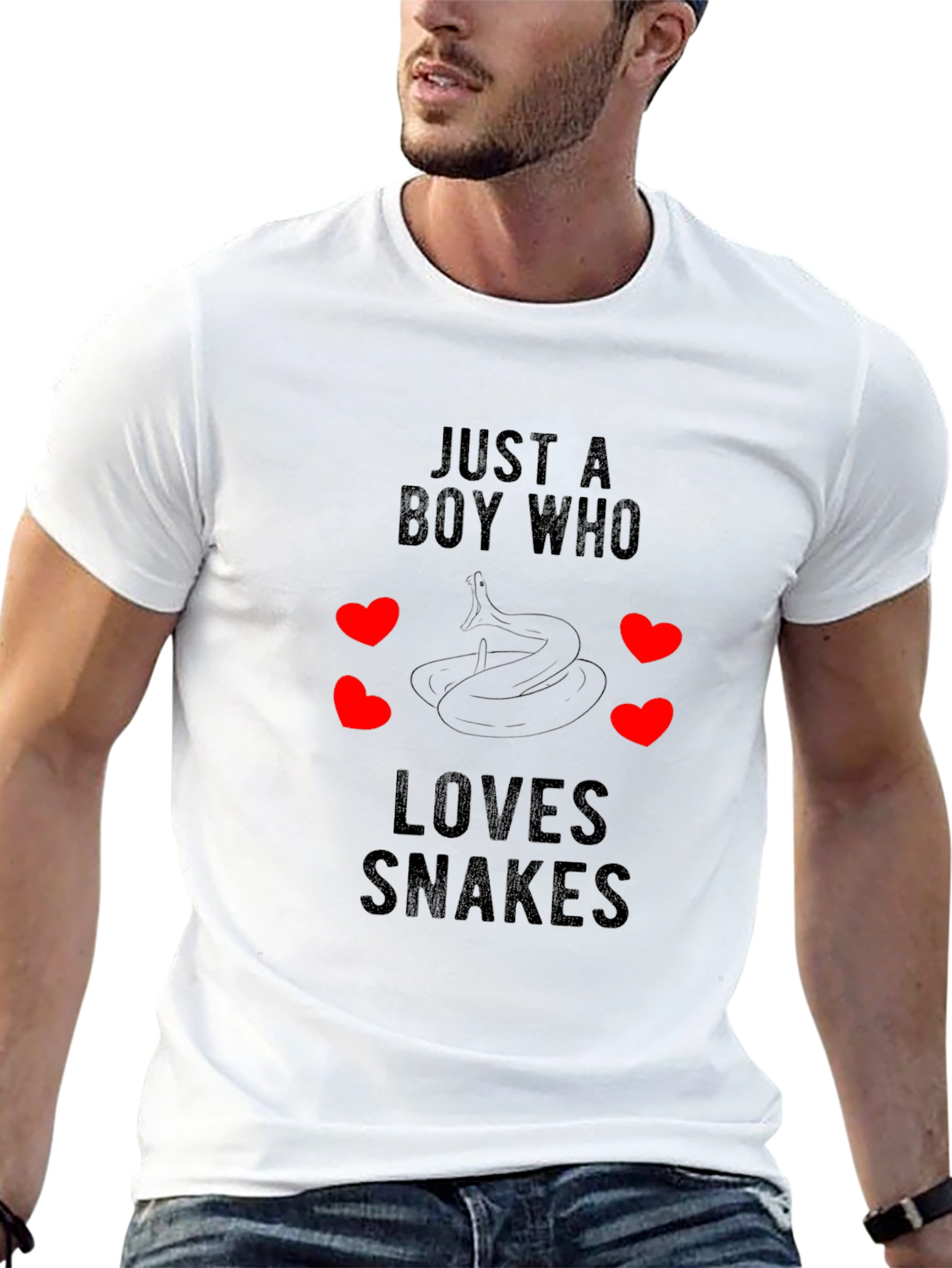 Boy Who Loves Snakes T-Shirt