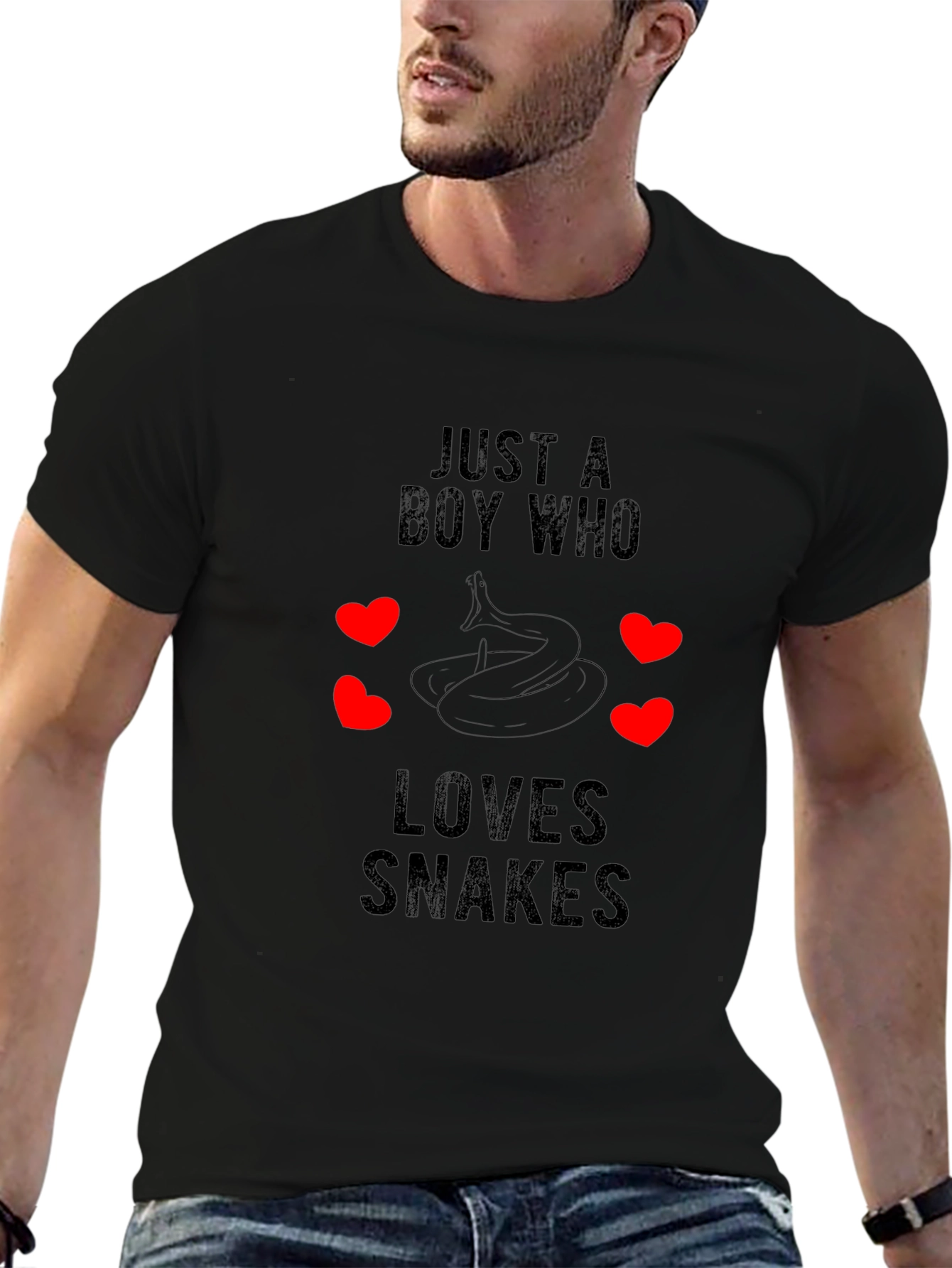 Boy Who Loves Snakes T-Shirt