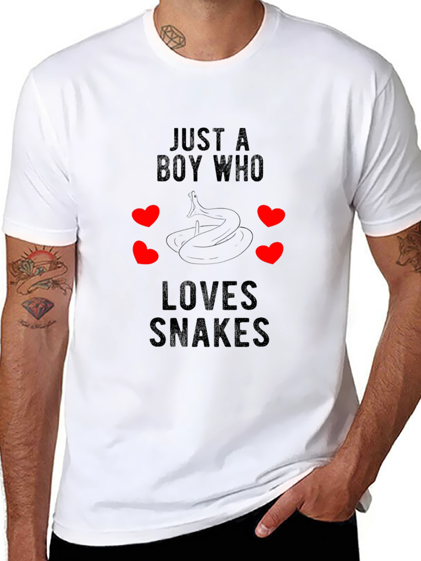 Boy Who Loves Snakes T-Shirt