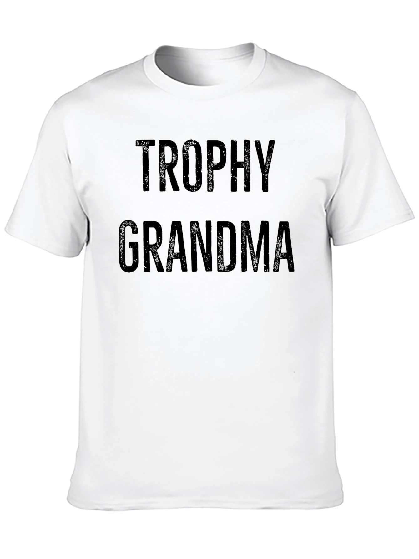Trophy Grandma Graphic Tee - Black