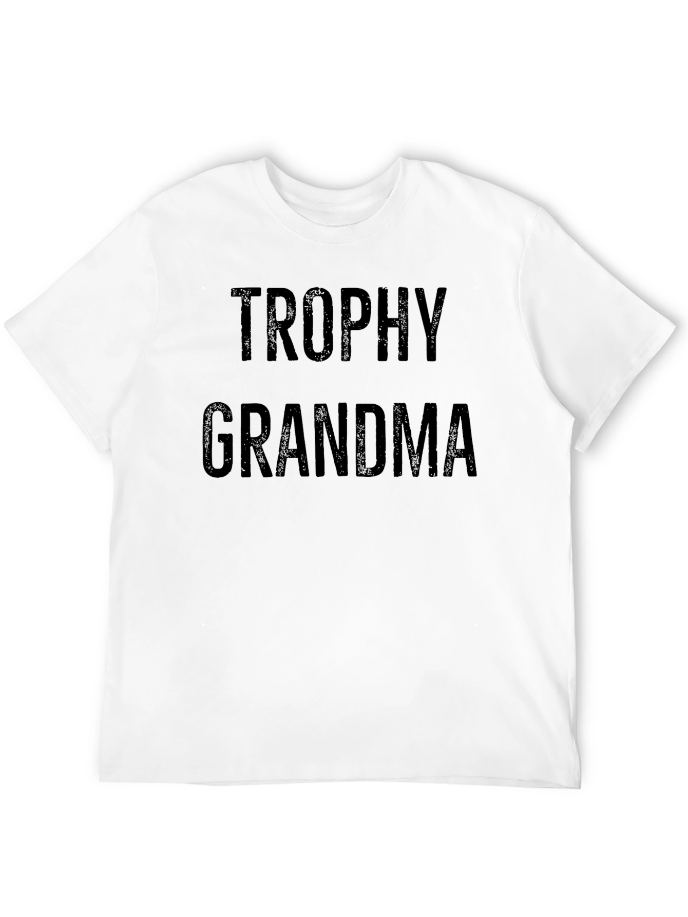 Trophy Grandma Graphic Tee - Black