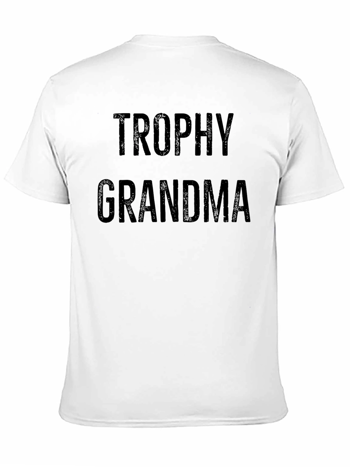Trophy Grandma Graphic Tee - Black