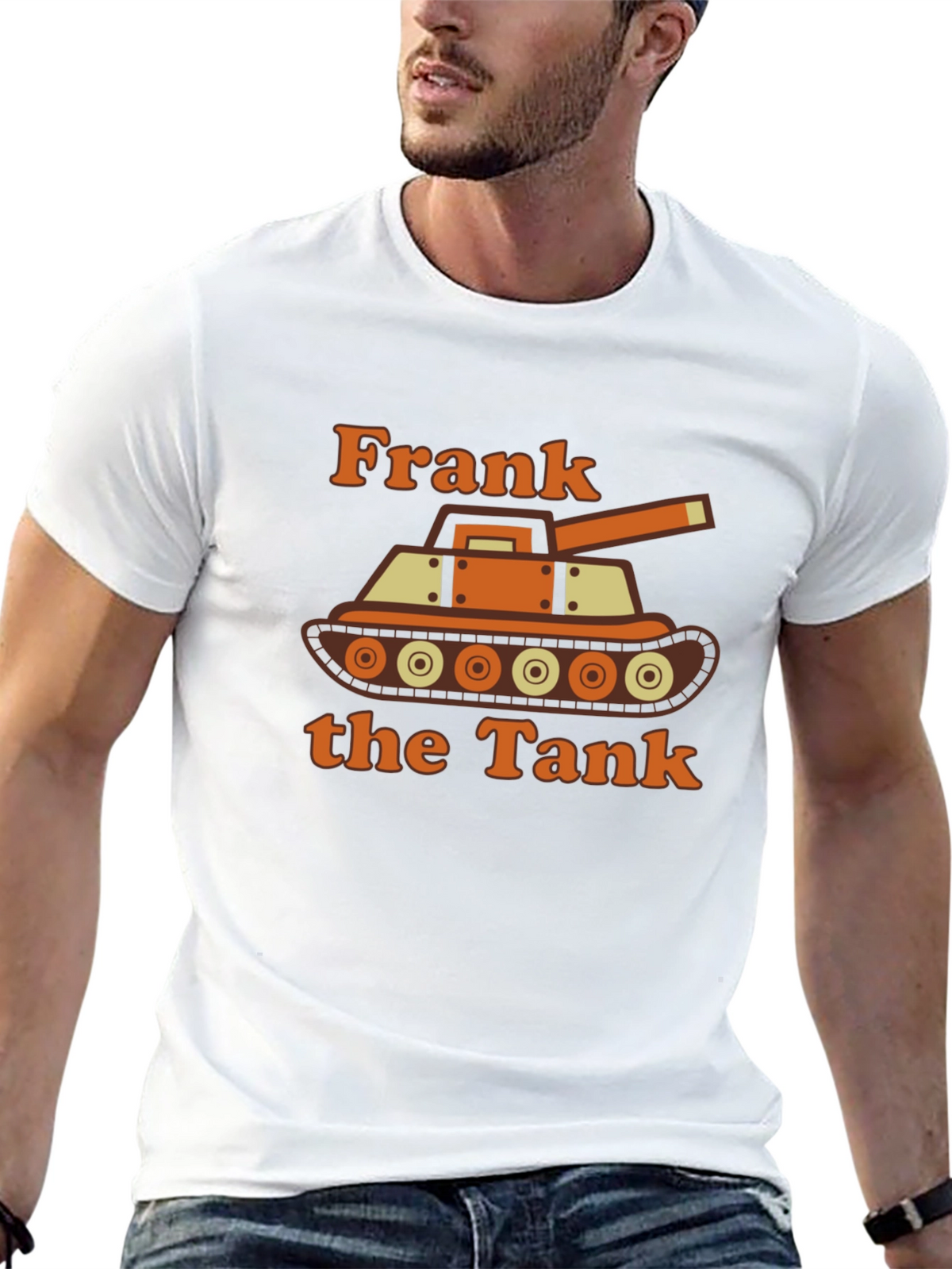 Frank The Tank Graphic T-Shirt