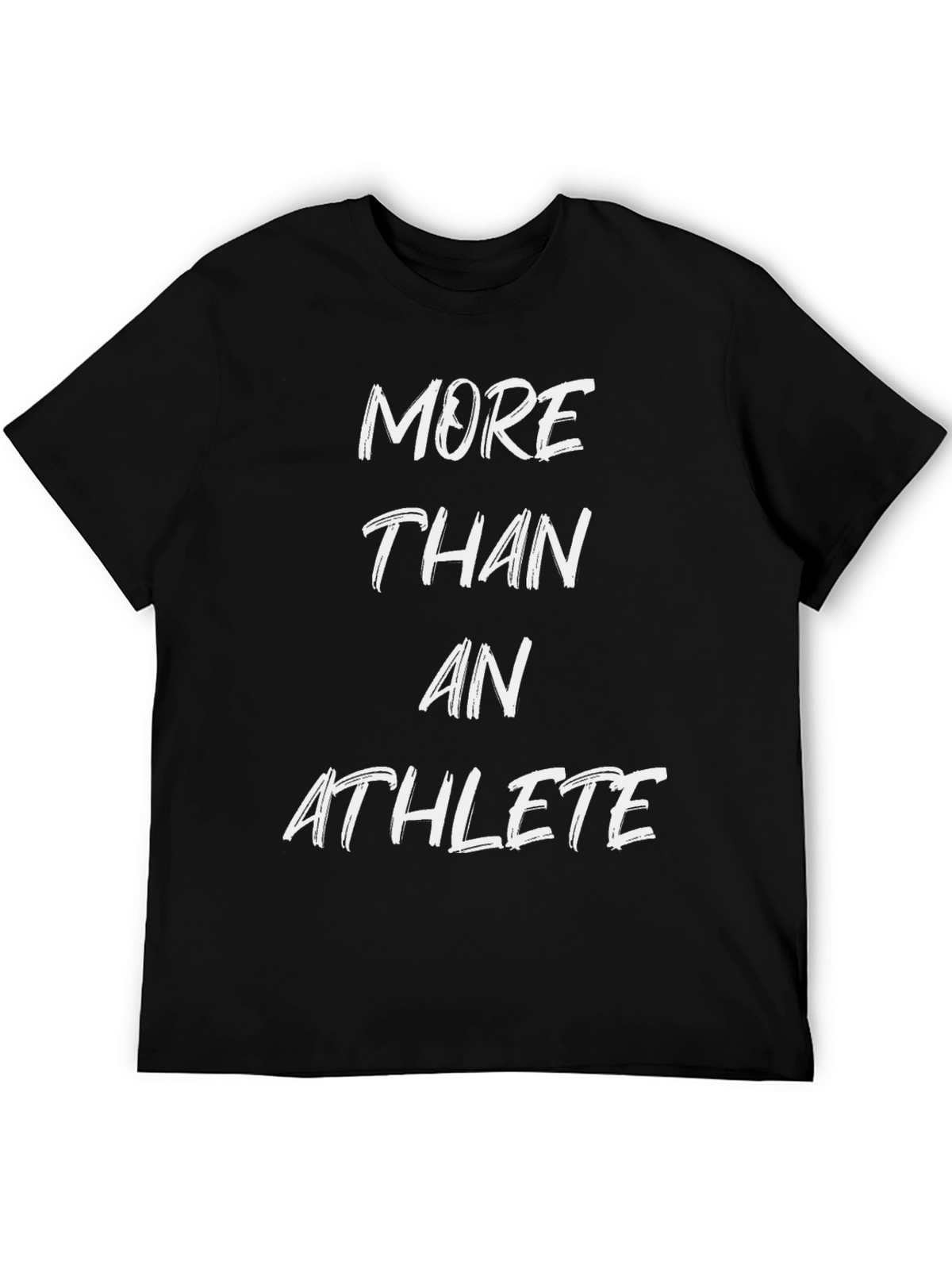 More Than An Athlete Graphic Tee - Black