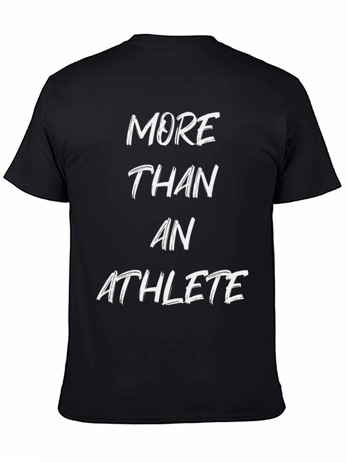 More Than An Athlete Graphic Tee - Black