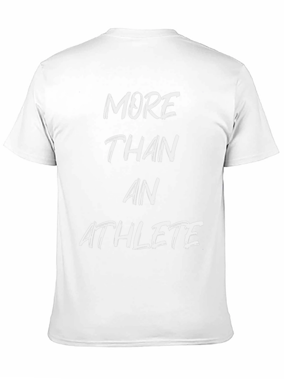More Than An Athlete Graphic Tee - Black