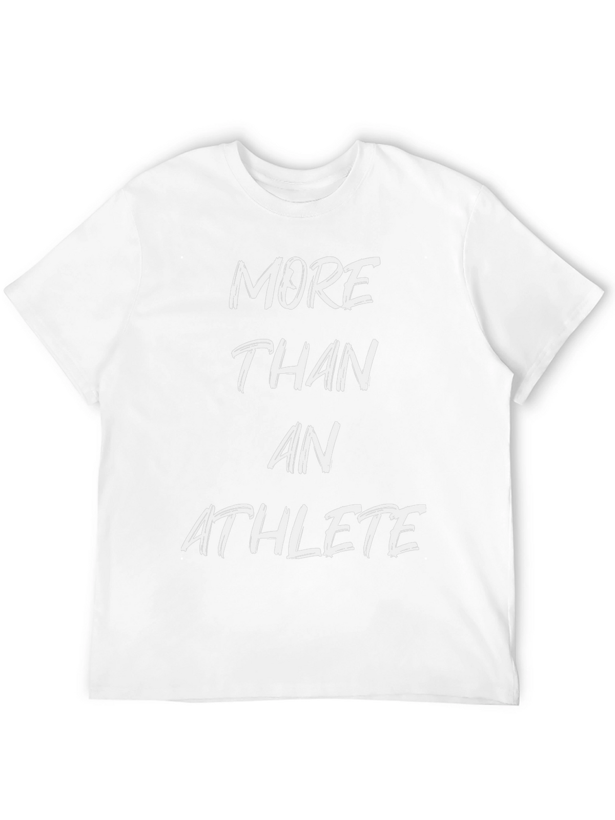 More Than An Athlete Graphic Tee - Black