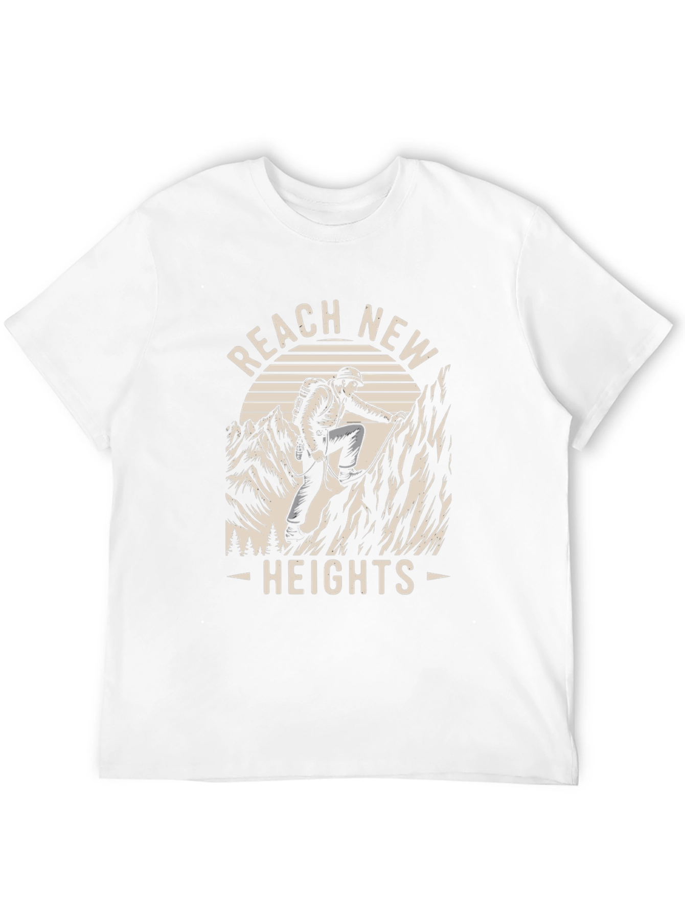 Reach New Heights Graphic Tee - Adventure Awaits!