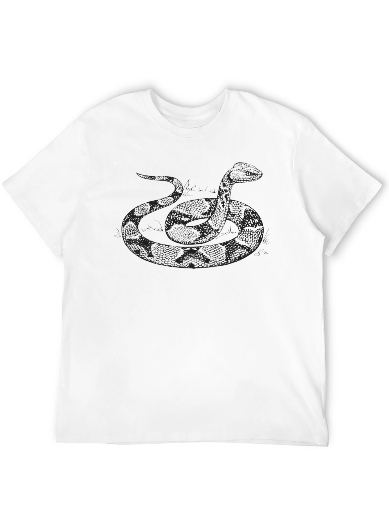 Snake Graphic Tee - Stylish Mens T-Shirt