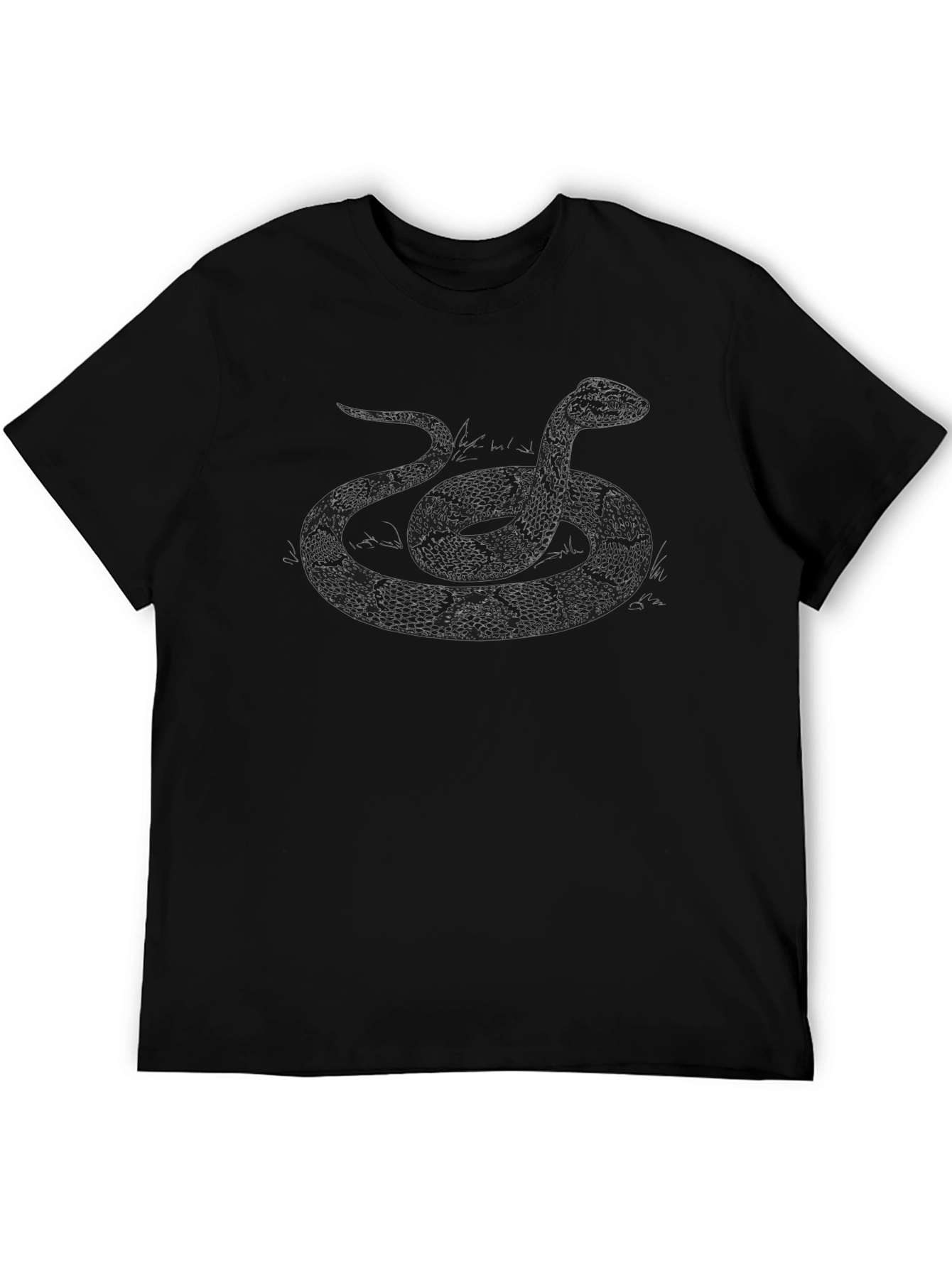 Snake Graphic Tee - Stylish Mens T-Shirt