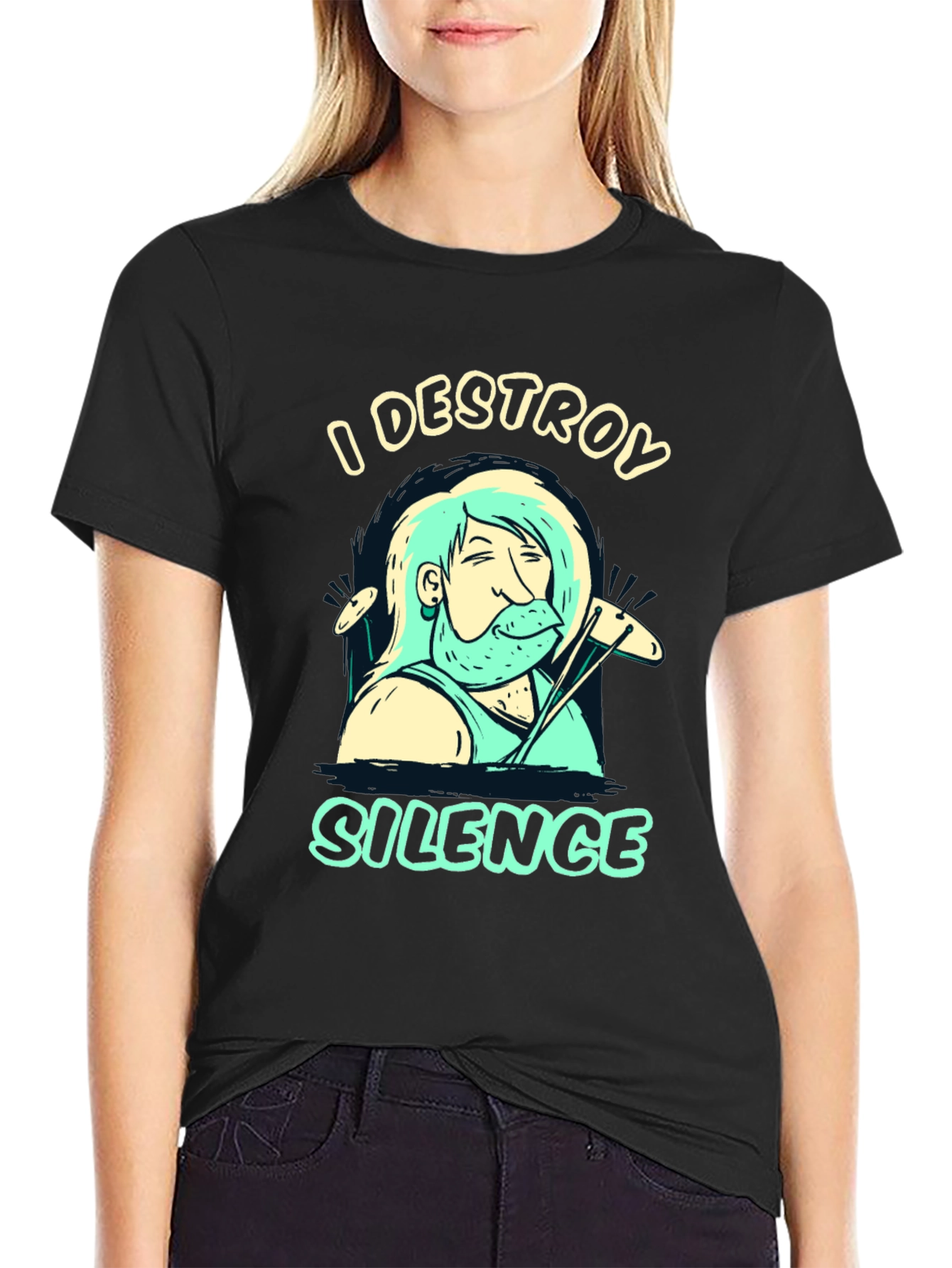 I Destroy Silence Graphic Tee