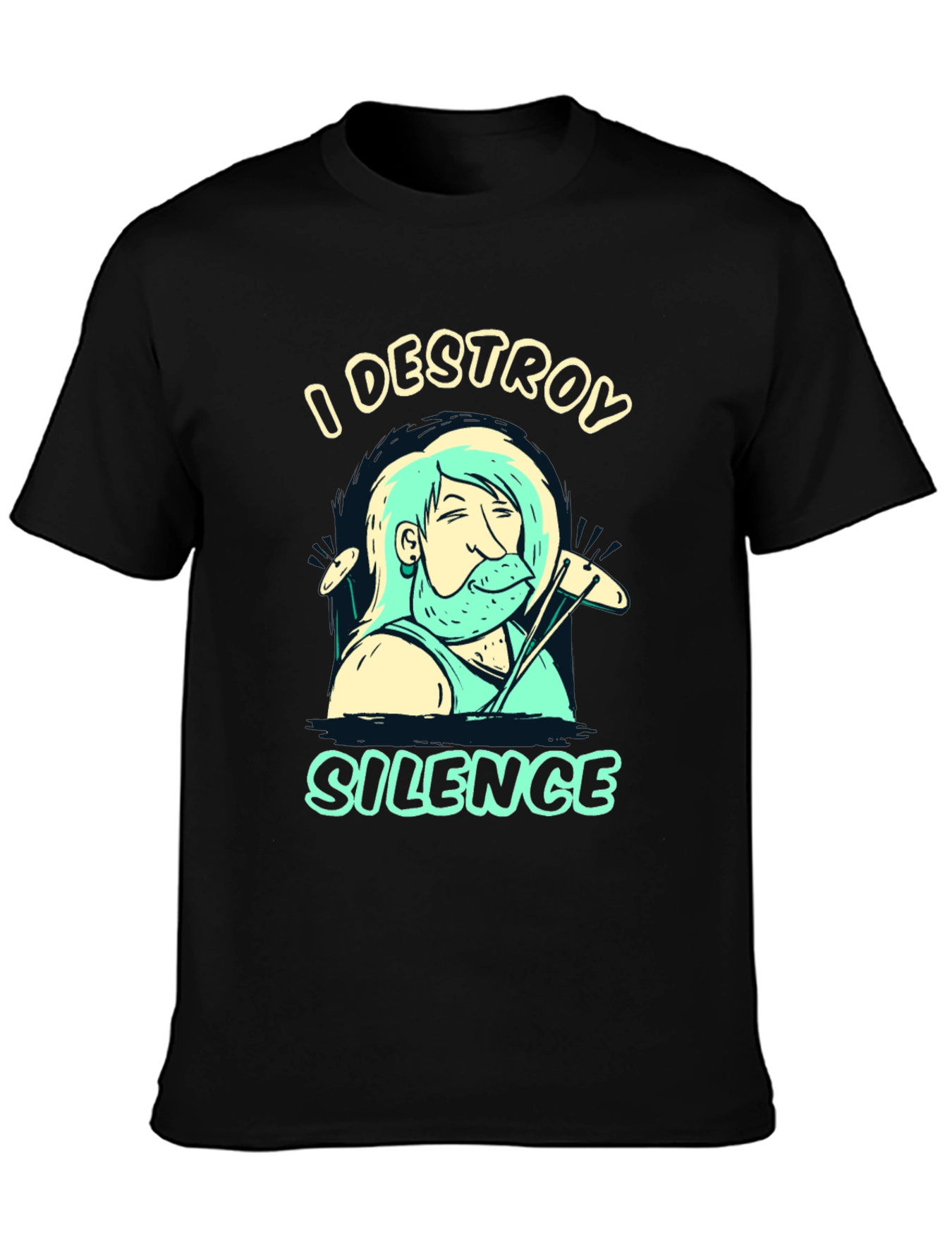 I Destroy Silence Graphic Tee