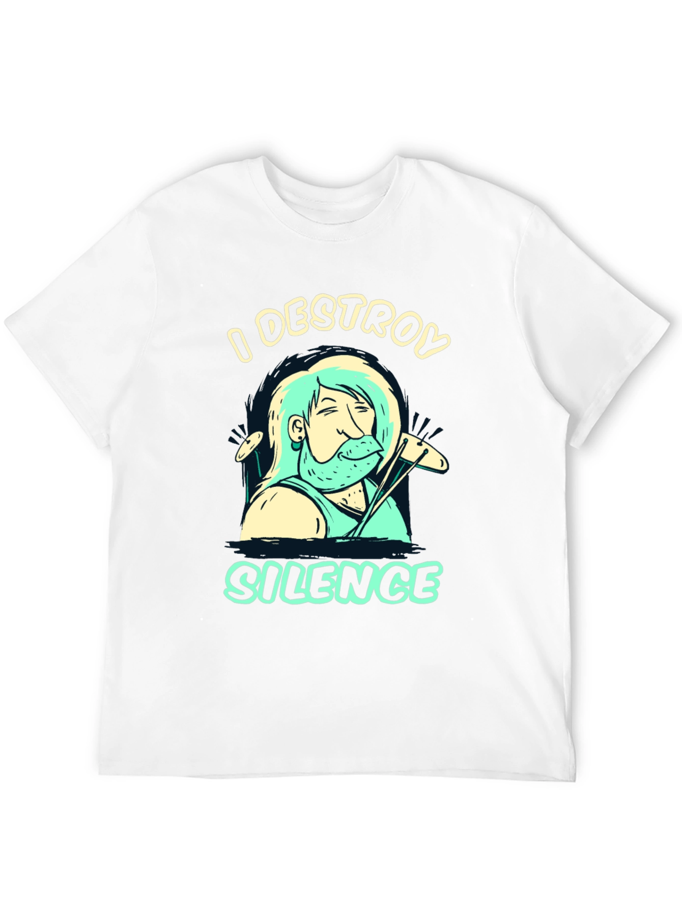I Destroy Silence Graphic Tee