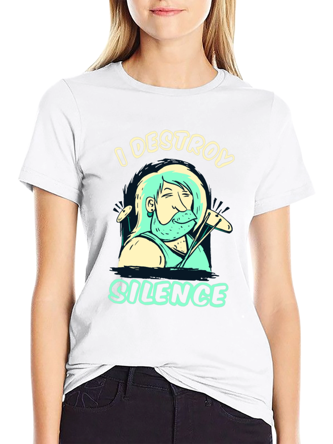 I Destroy Silence Graphic Tee