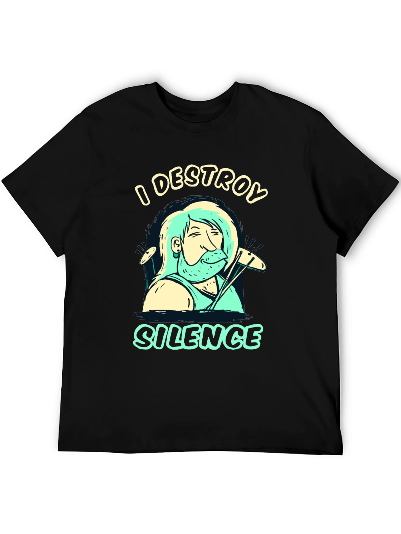 I Destroy Silence Graphic Tee
