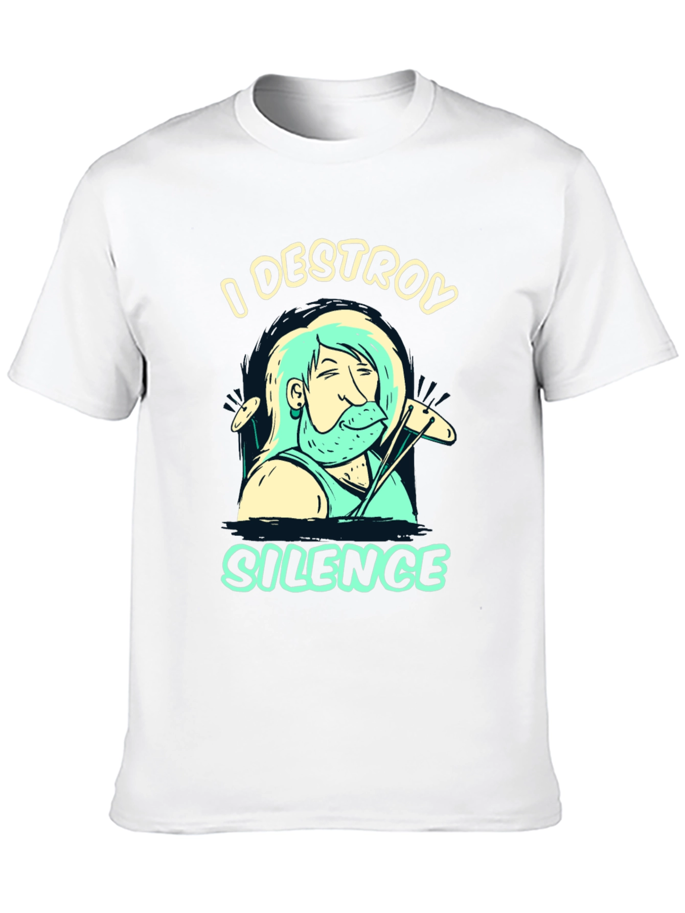 I Destroy Silence Graphic Tee