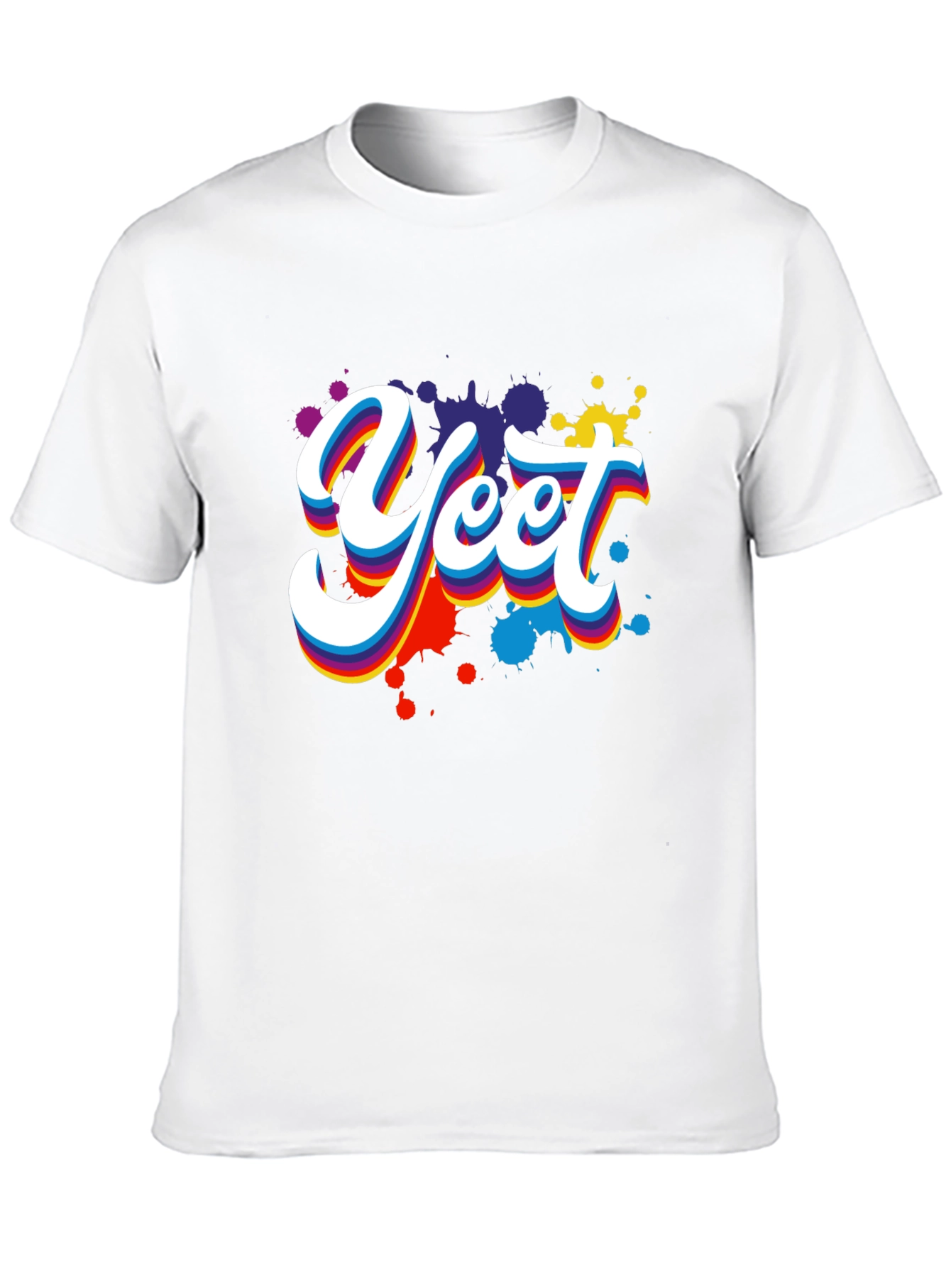 Yeet Graphic Tee - Trendy Black Cotton T-Shirt