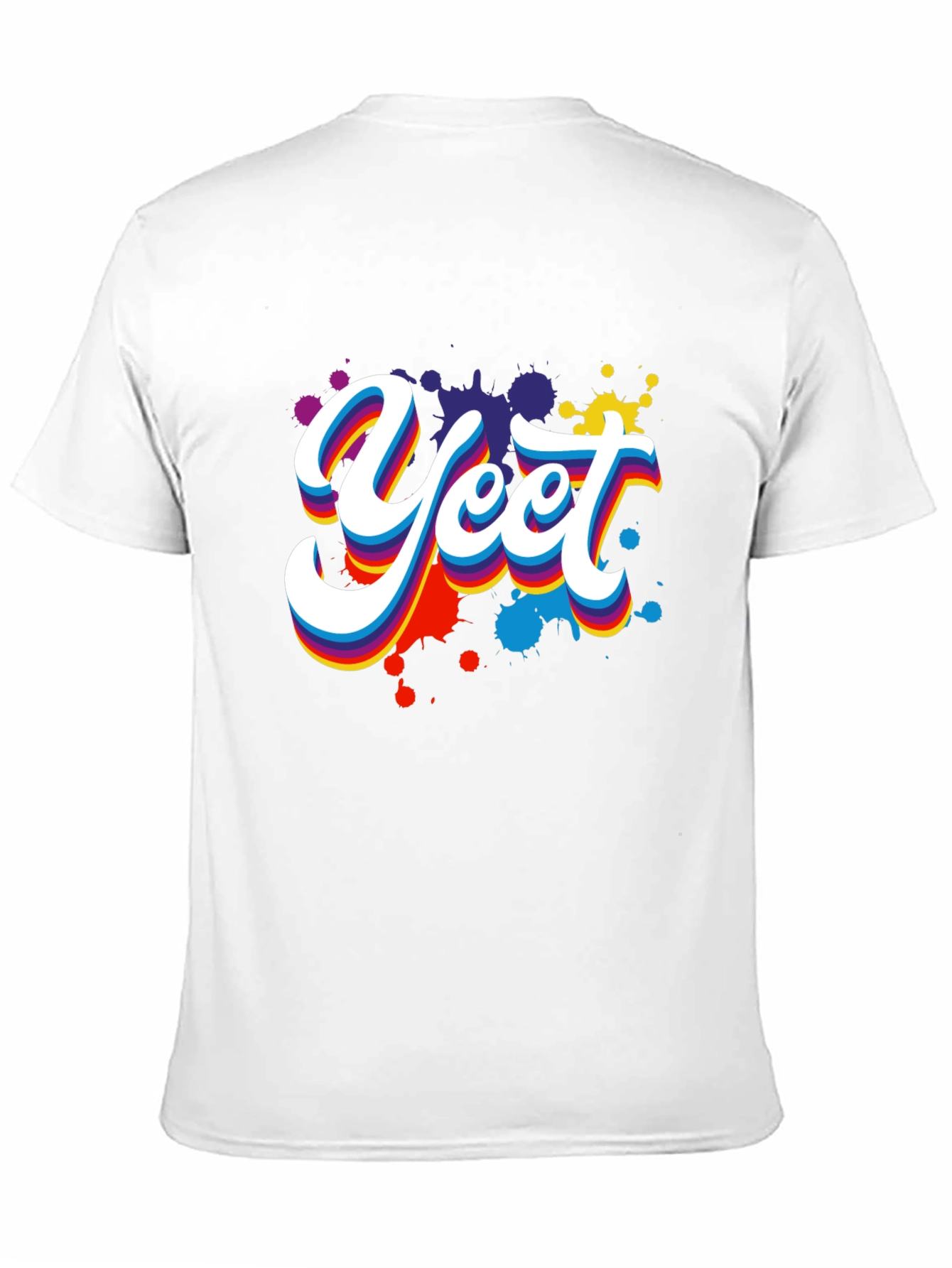 Yeet Graphic Tee - Trendy Black Cotton T-Shirt