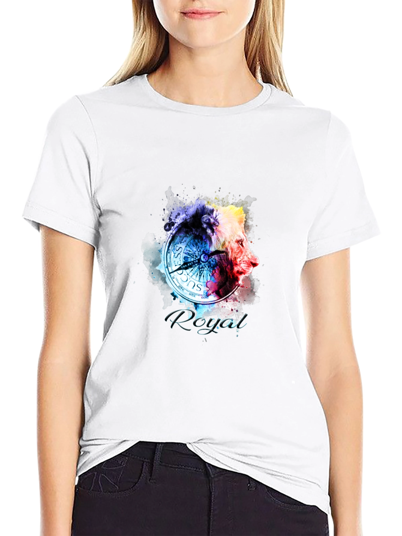 Royal Success Lion Compass Graphic Tee