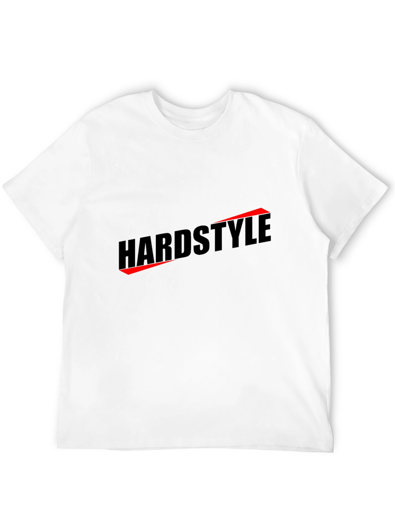 Hardstyle Black Graphic Tee - Music Lovers T-Shirt