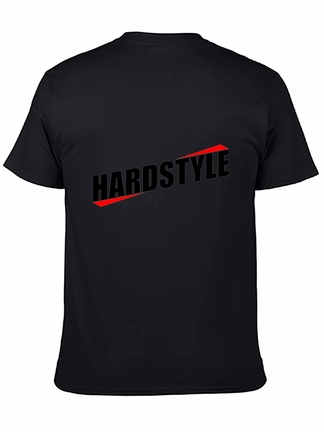 Hardstyle Black Graphic Tee - Music Lovers T-Shirt