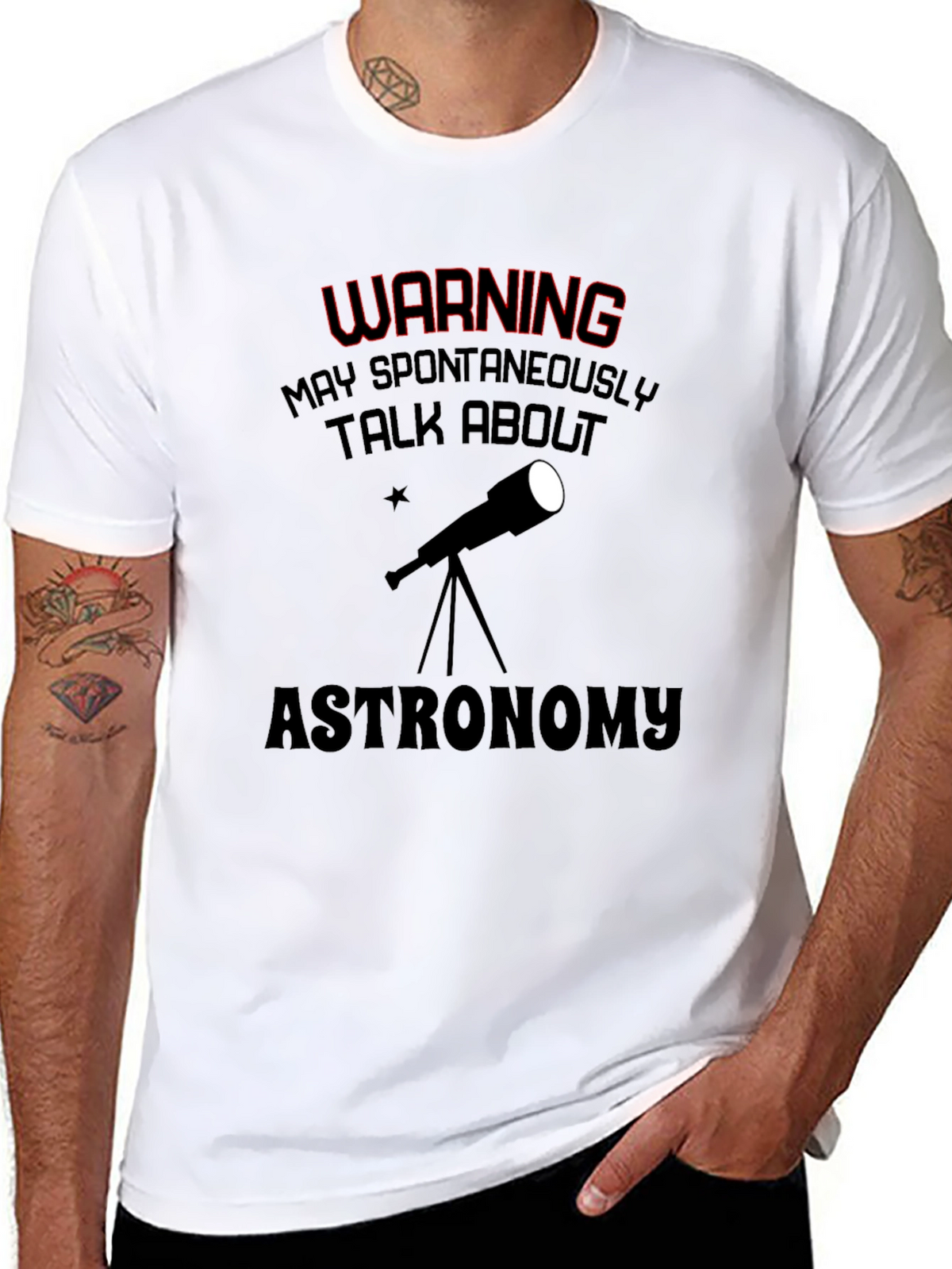 Astronomy T-Shirt: May Spontaneously Talk About...