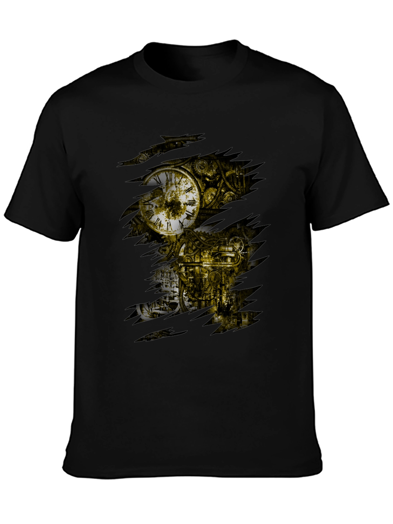 Steampunk Time Machine Graphic Tee
