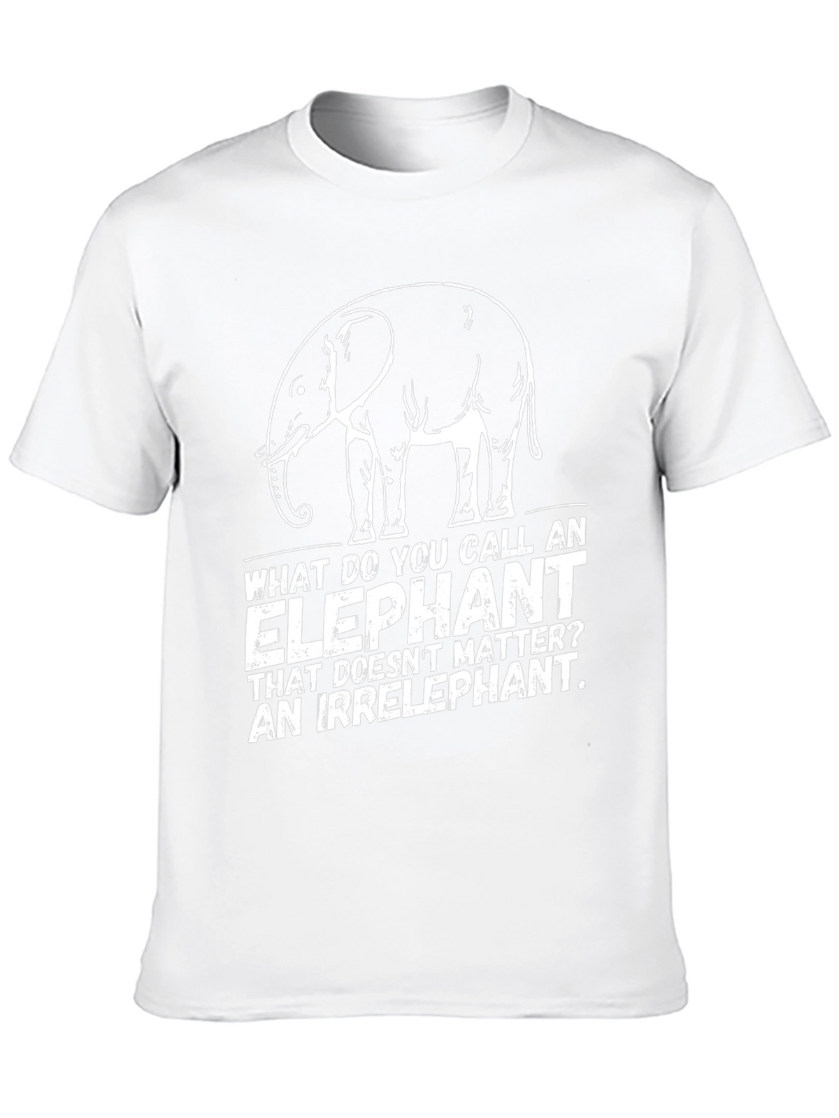 Irrelephant T-Shirt - Funny Elephant Joke Tee