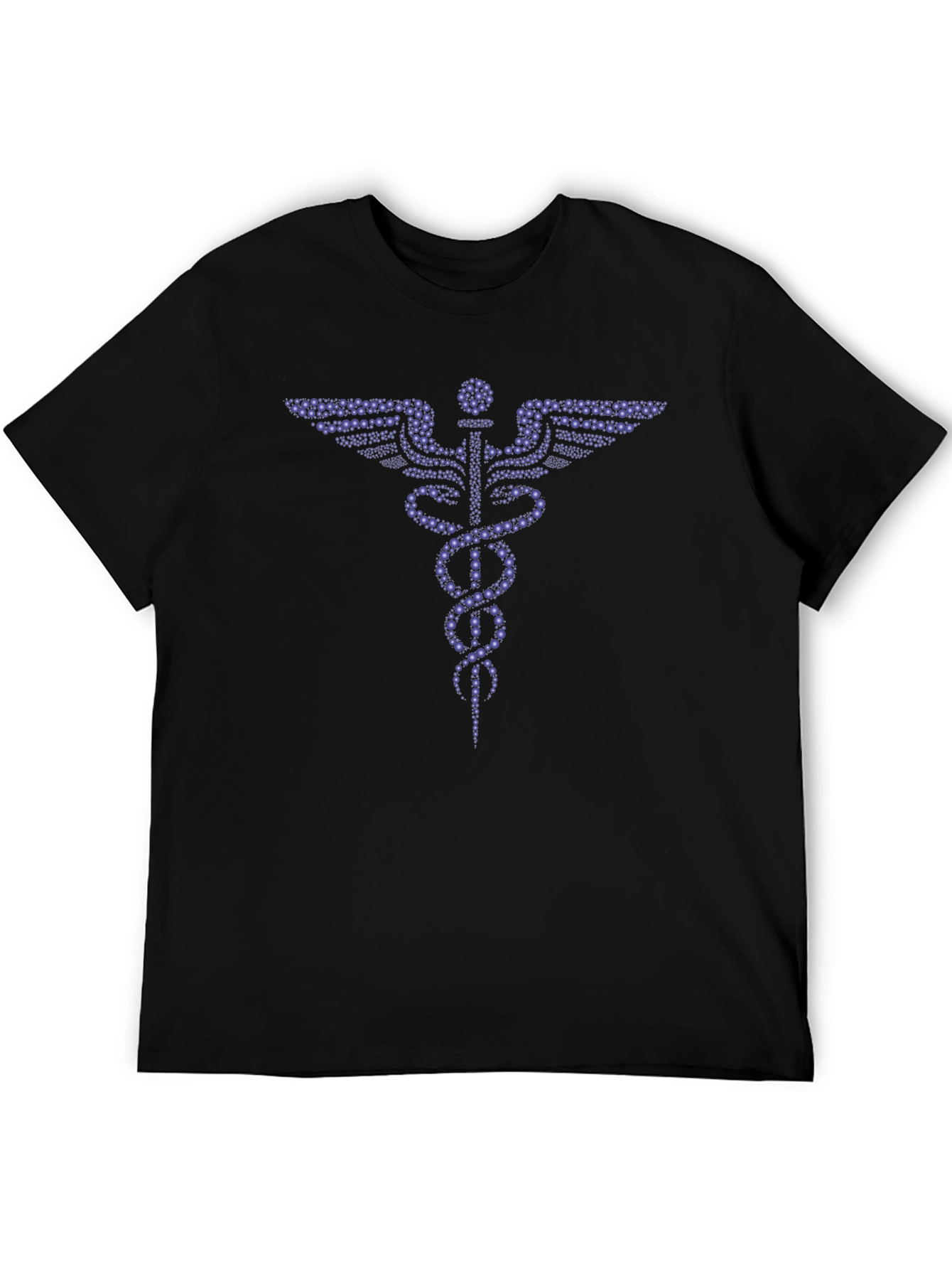 Caduceus T-Shirt - Starry Medical Symbol